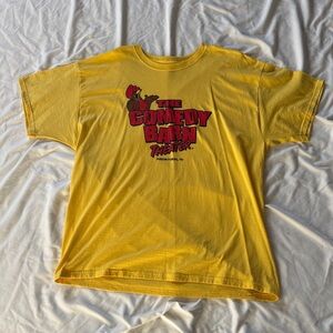 Fruit of the Loom Yellow Kids T-Shirt with Comedy Barn Graphic